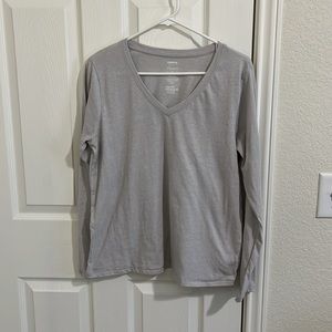 Sonoma everyday long sleeve T-shirt, Large, light gray